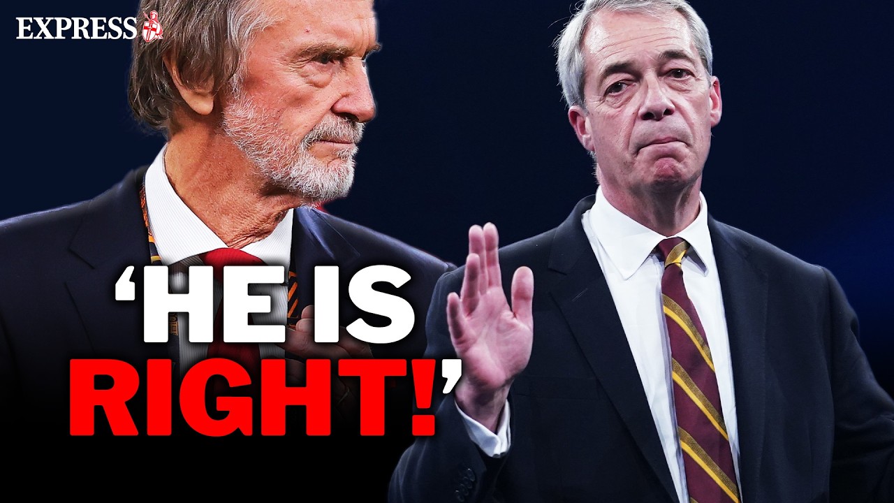 'HE'S RIGHT!' - Nigel Farage BACKS Sir Jim Ratcliff as immigration comments cause a stir