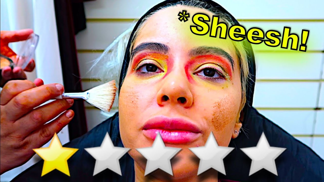 THIS MAKEUP ARTIST BLAMED ME AND SAID IT WAS MY FAULT !!!