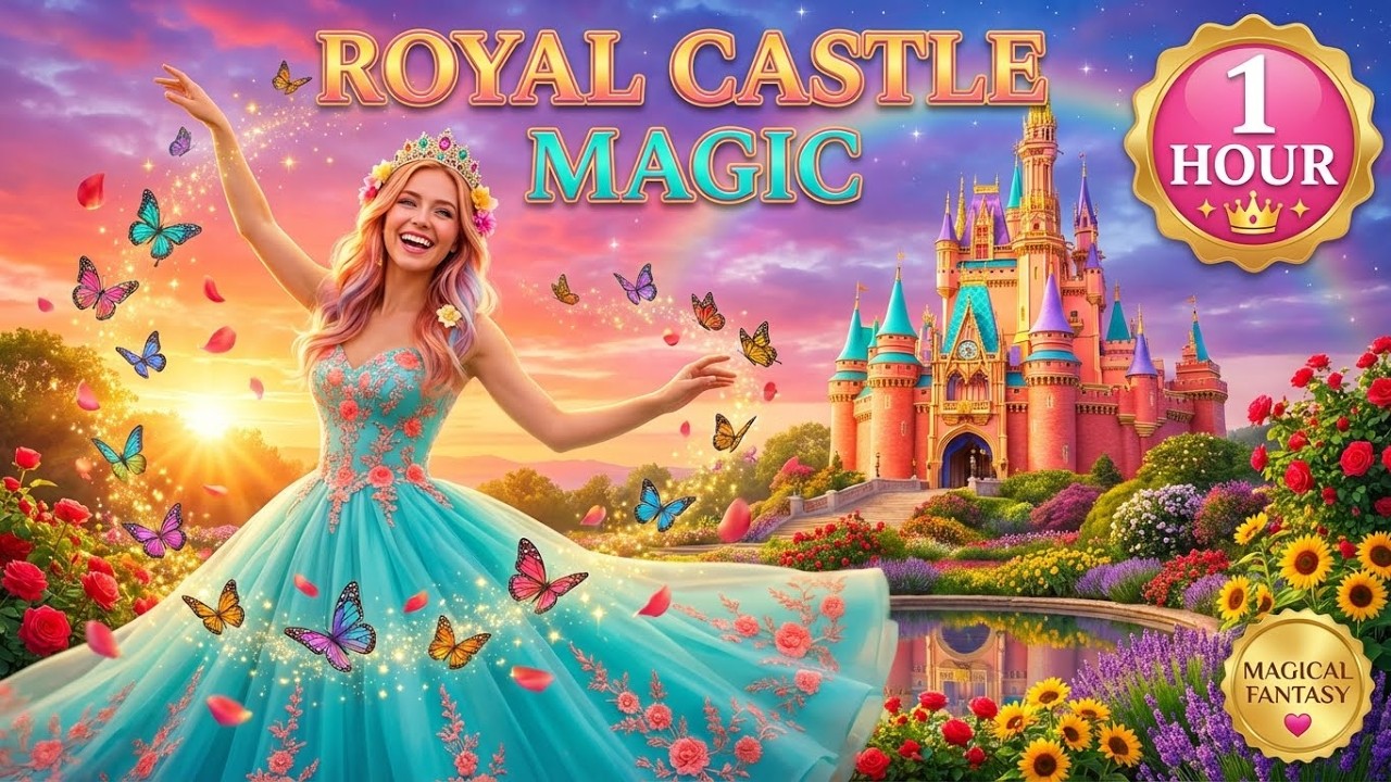 ✨ Princess Royal Castle  1 Hour Original Fantasy Music & Magical Ambience for Relaxation ✨