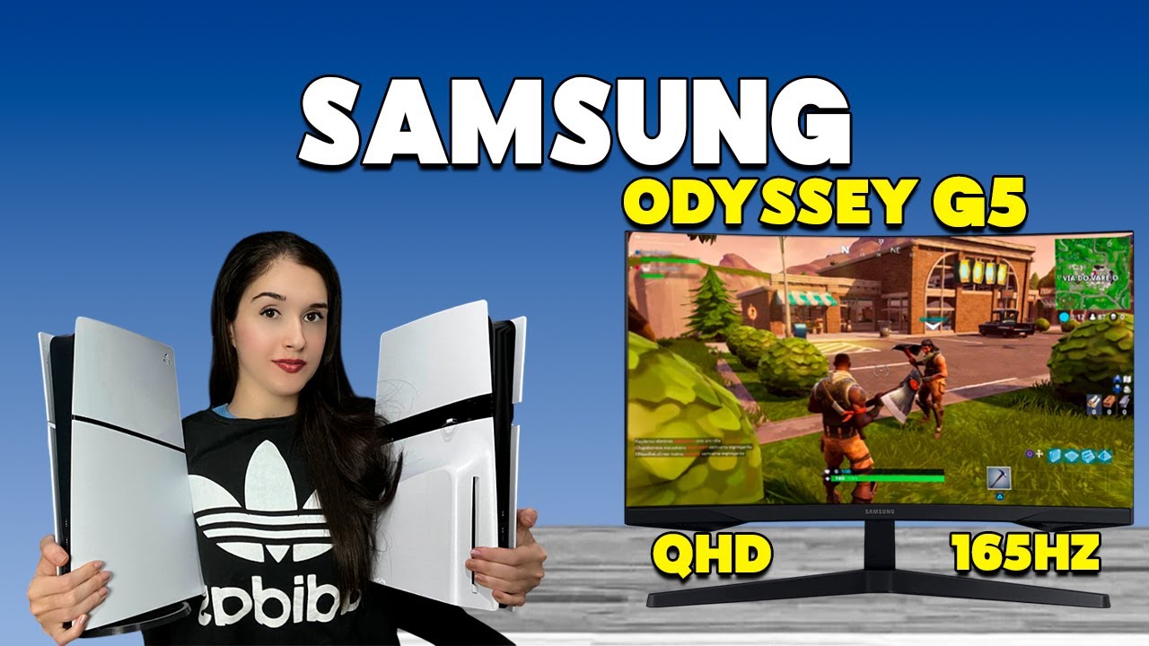 O MELHOR MONITOR PARA PS5 E PC GAMER: SAMSUNG ODYSSEY G5 QHD 165HZ!