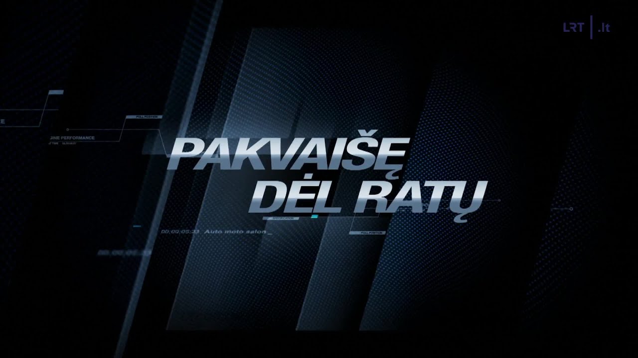 Pakvaišę dėl ratų