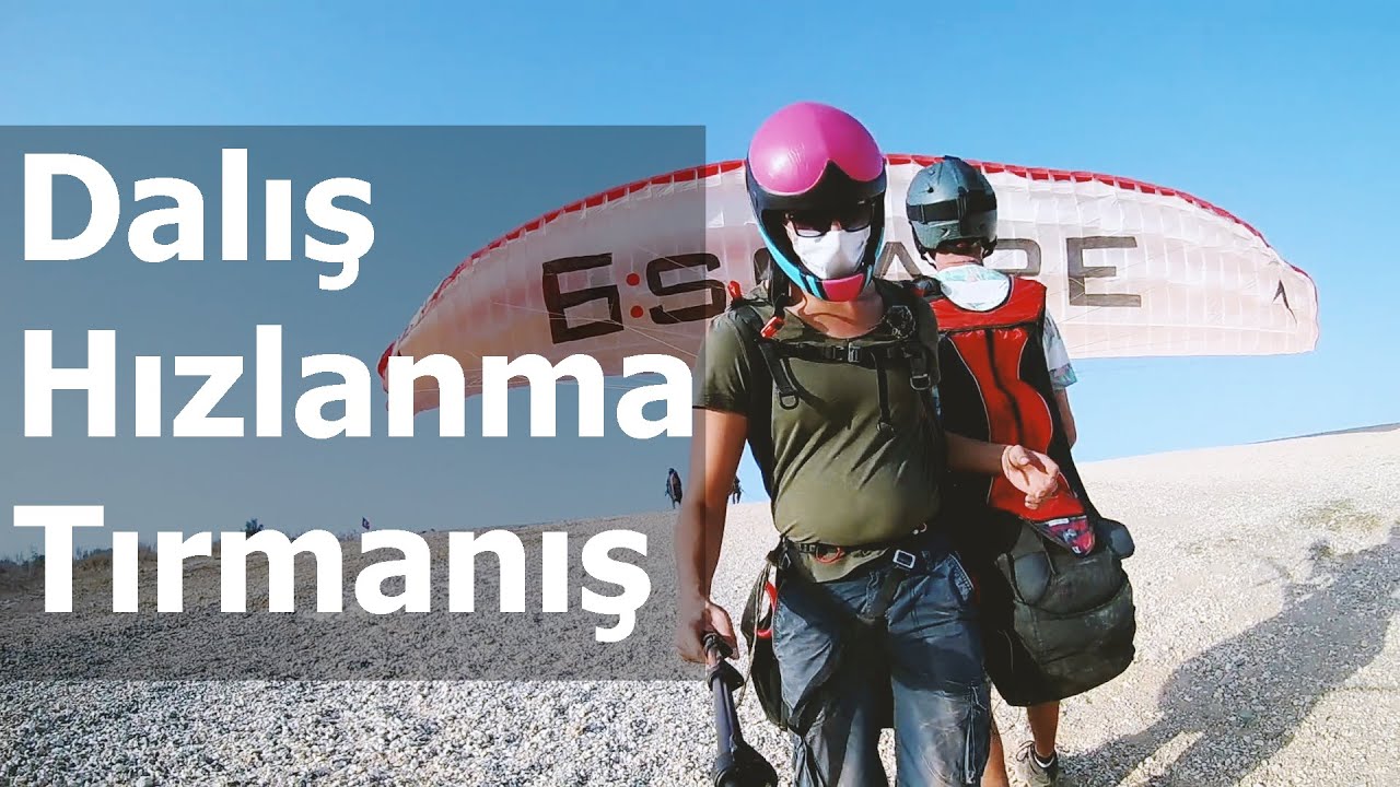 Yamaç Paraşütü Yunuslama Nasıl Yapılır ? | Paragliding Pitch Control