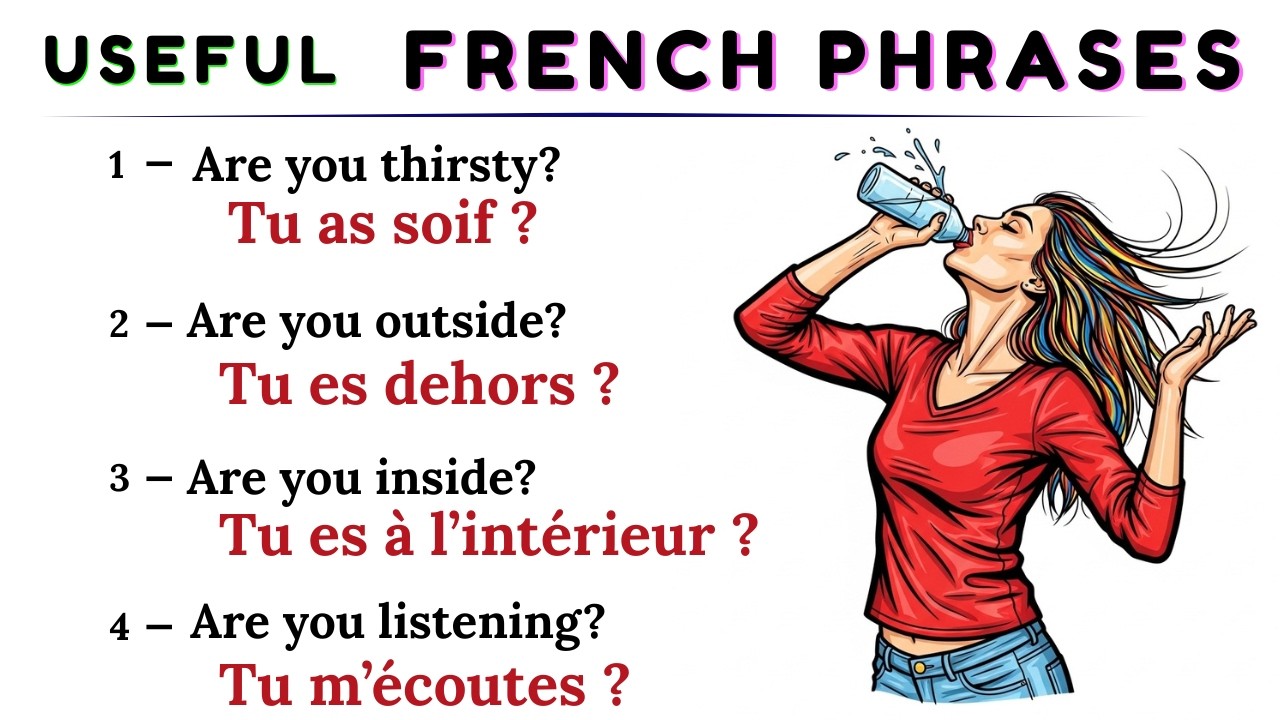 Common French Phrases for Everyday Conversations | Learn French | Apprendre le fran&ccedil;ais
