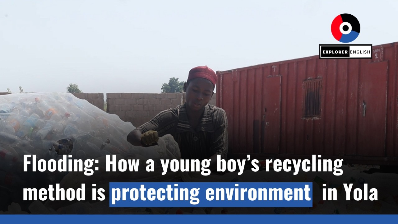 Flooding: How a young boy’s recycling method is protecting environment  in Yola