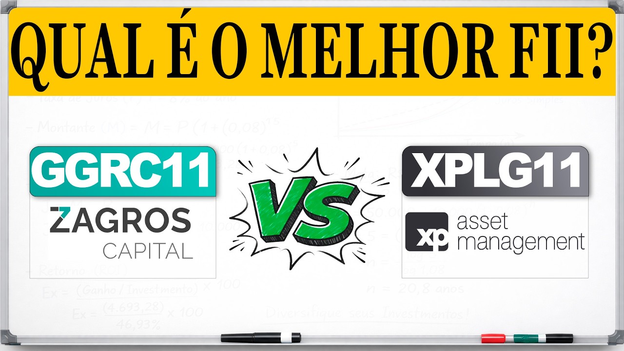 GGRC11 ou XPLG11? Qual FII é MELHOR e quanto você teria se tivesse investido 10 mil reais?