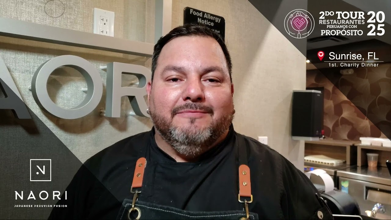 Naori Japanese Peruvian Fusion - Chef Diego Derteano- with Ceviches with a Purpose