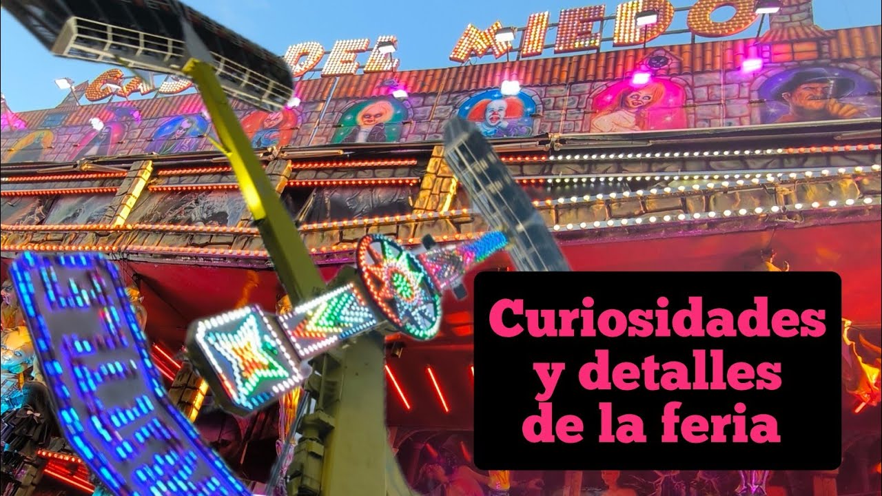Paseo por la feria de atracciónes del barrio del Pilar de Madrid