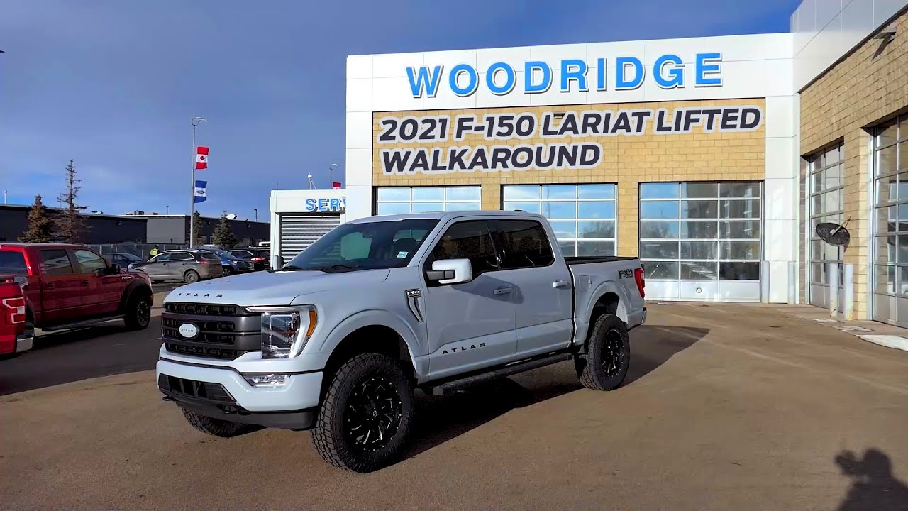 2021 Ford F-150 Lariat Lifted!