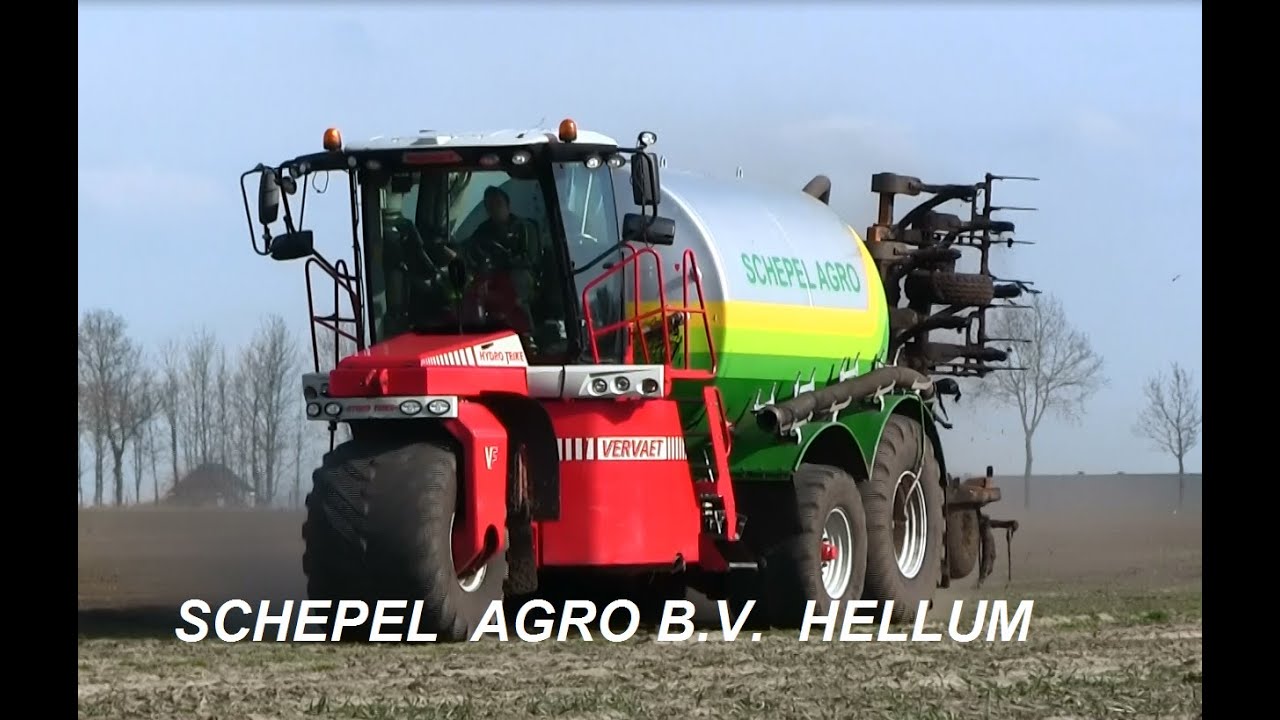 Injecteren met VERVAET HydroTrike. SCHEPEL AGRO B.V.