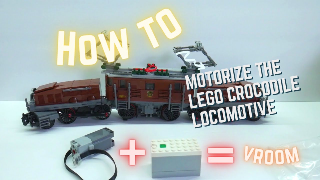 How to Motorize the Crocodile Locomotive