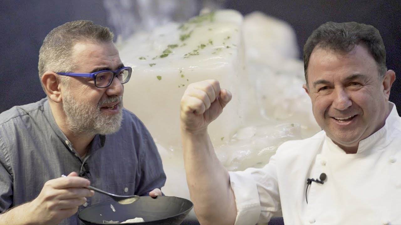 Martín Berasategui y su receta de kokotxas súper buenas