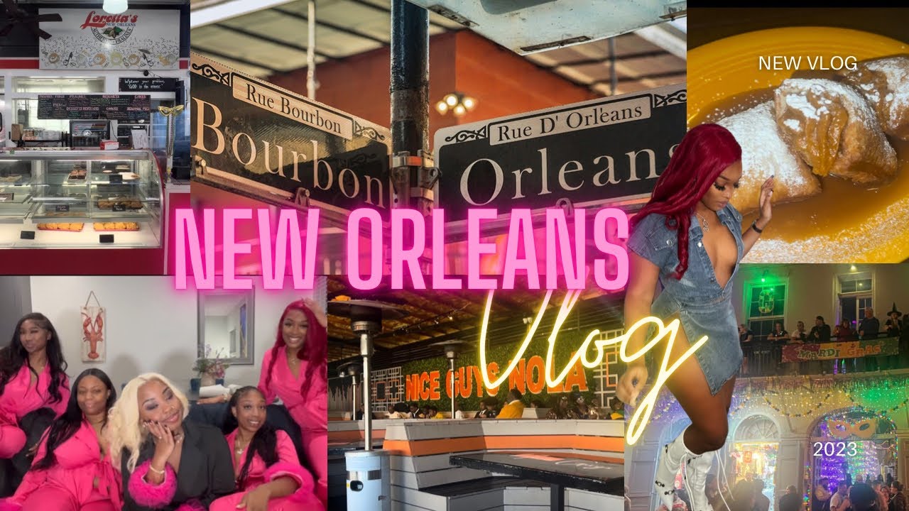 NEW ORLEANS MARDI GRAS | Girls Trip Travel Vlog| (how to spend a week in Nola)