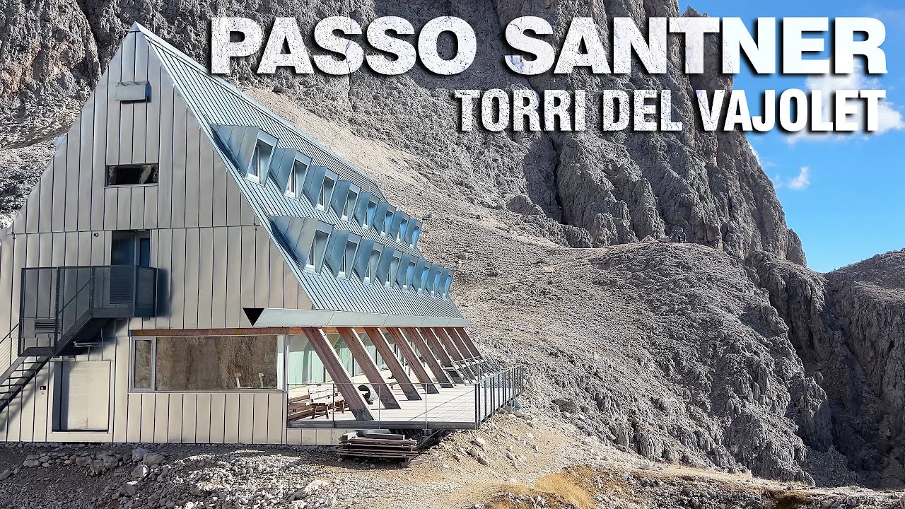 TORRI DEL VAJOLET e PASSO SANTNER da Muncion - Rifugio Re Alberto I | Catinaccio - Val di Fassa