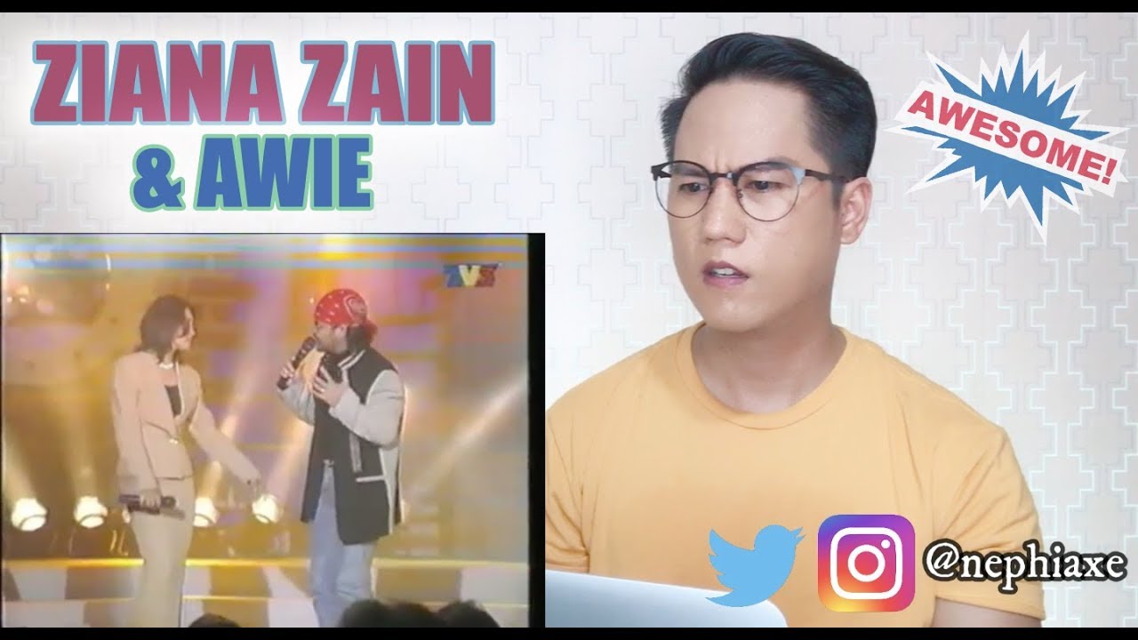 Ziana Zain ft. Awie - Senja Nan Merah | REACTION