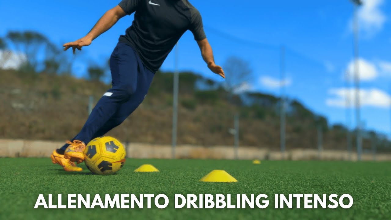 ALLENAMENTO DRIBBLING INDIVIDUALE MOLTO EFFICACE!
