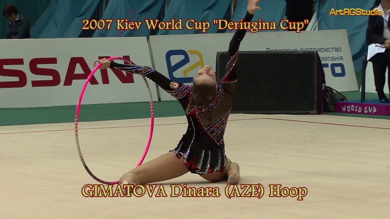 GIMATOVA Dinara (AZE) Hoop - 2007 World Cup Kiev "Deriugina Cup" 2007-03-16 (ГИМАТОВА Динара)