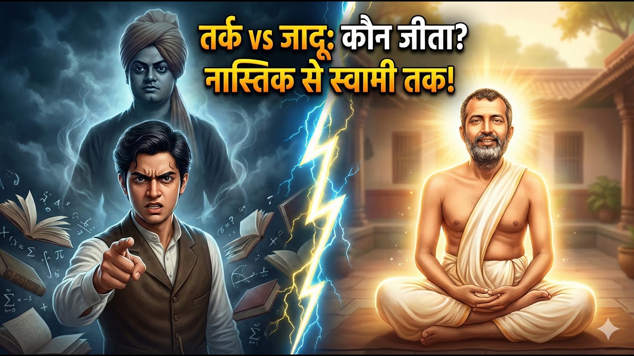 वह एक स्पर्श जिसने #vivekananda को हिला दिया | #ramkrishna और नरेंद्र का पहला मिलन