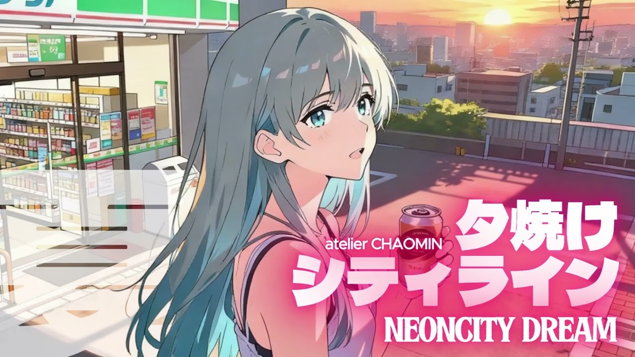 #038  🧡夕焼けシティライン  [Neon City Dream]  #CityPop #EDM #Lofi