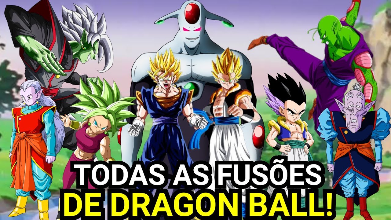 TODAS AS FUSÕES DE DRAGON BALL!
