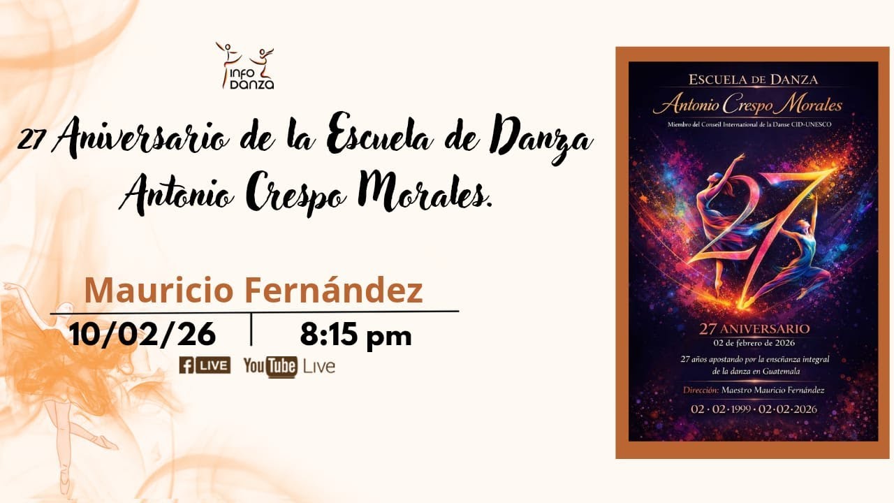 27 Aniversario de la Escuela de Danza Antonio Crespo Morales