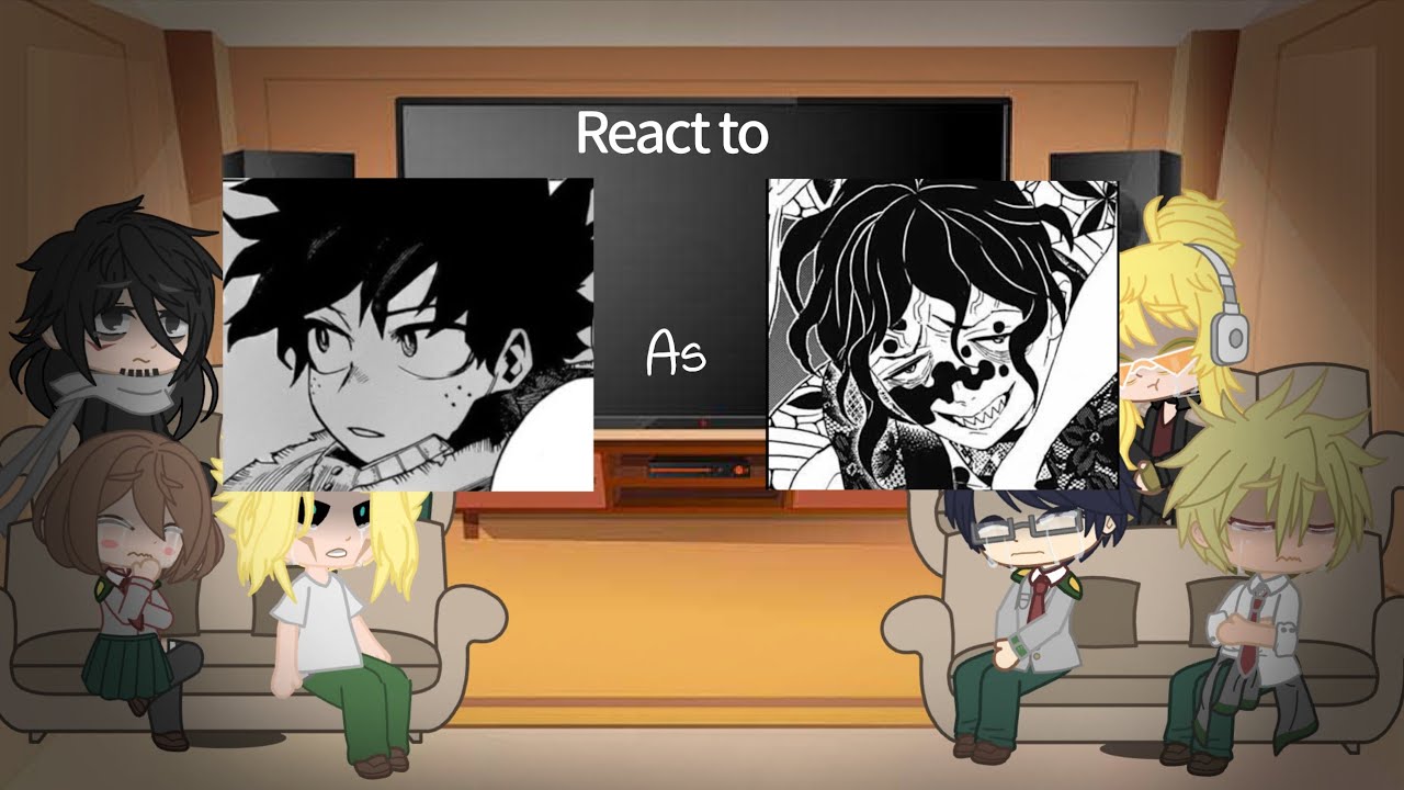 Bnha react to Deku as Gyutaro!||GCRV||Retail_Ruth||