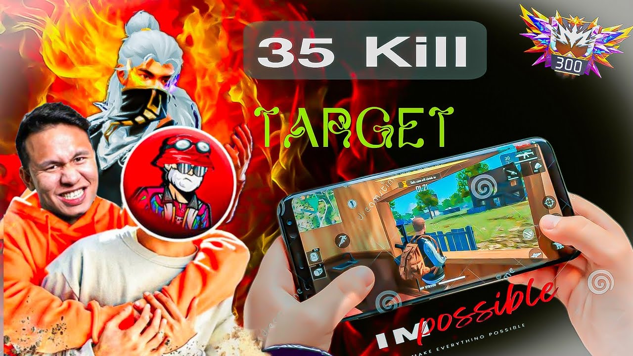35 kills Gaming Video ( 9999 IQ level ) Op Moment 😧