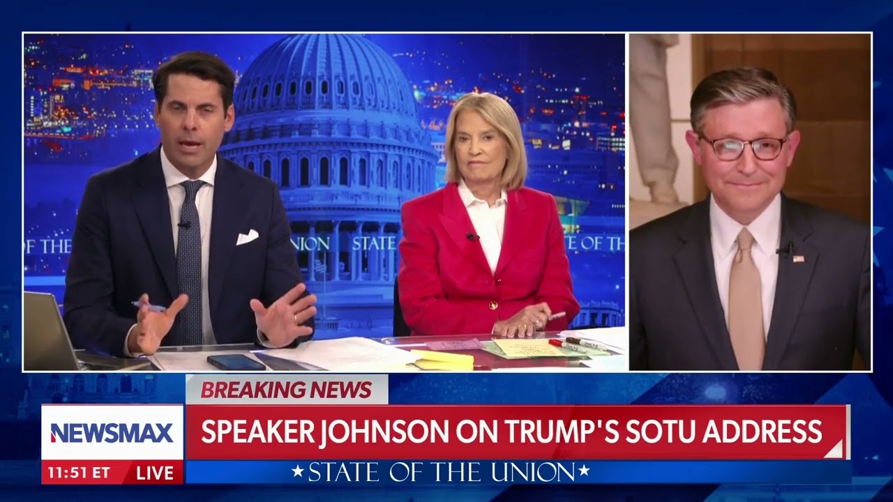 Speaker Johnson Joins Greta Van Susteren on Newsmax