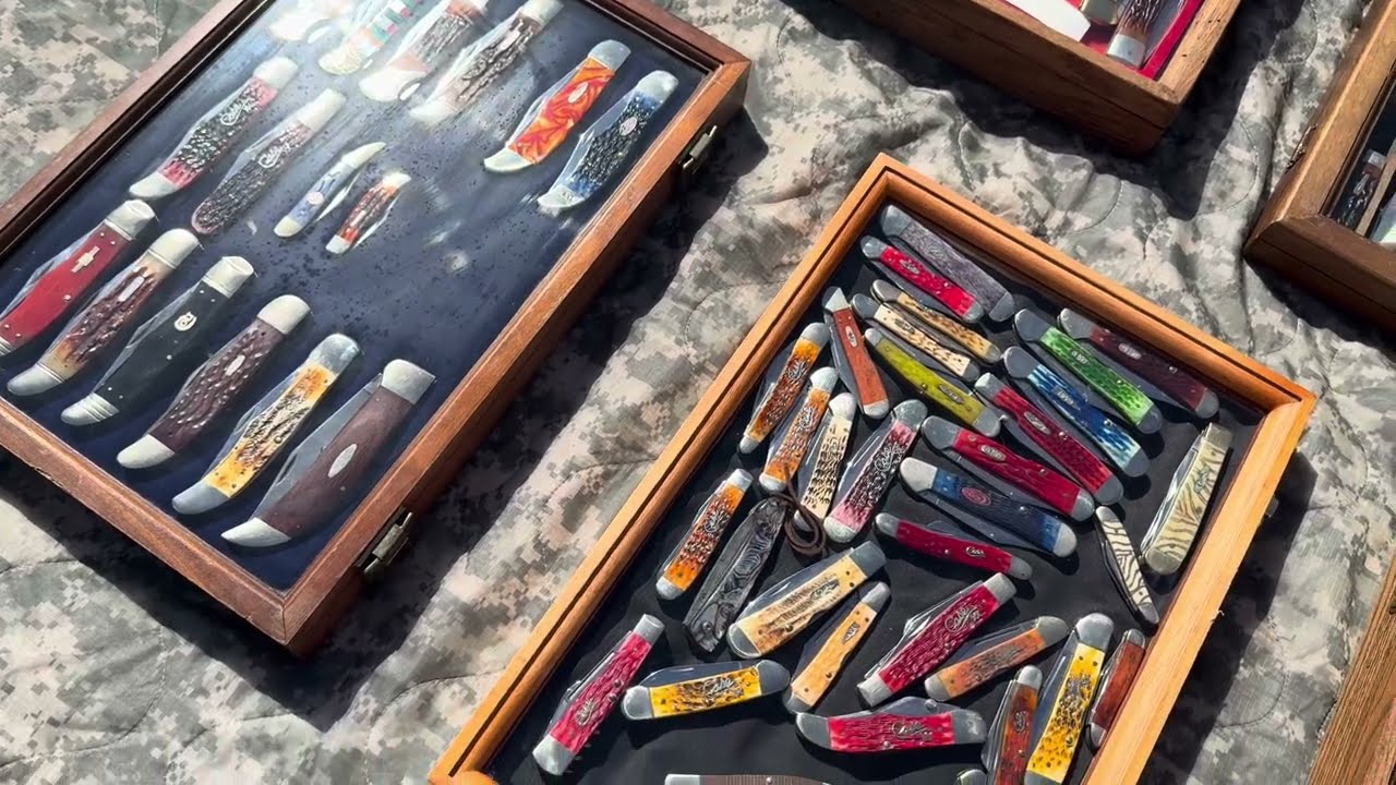 Huge CASE XX Knife Collection - A Lifetime of Collecting