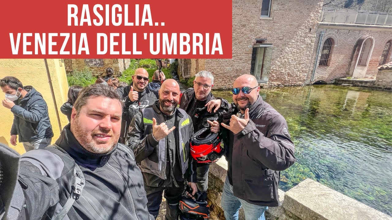 CHE CURVEEE!! Rasiglia - La Venezia dell'Umbria - AFRICA TWIN, TRK502X, KTM1290 SUPER ADVENTURE..