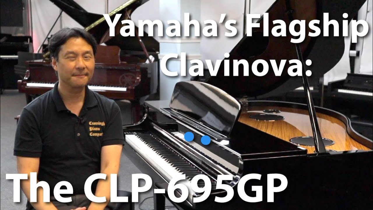 Yamaha's Flagship CLP series Clavinova, the CLP-695GP | King of Prussia, Philadelphia, PA