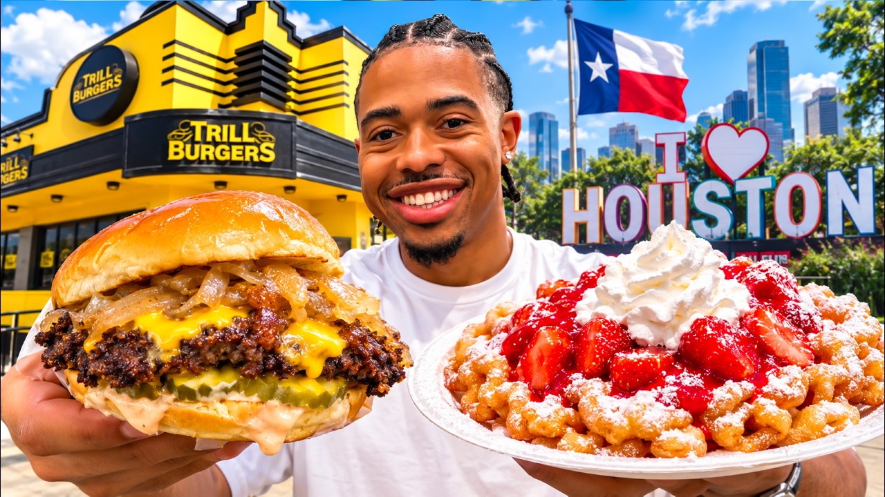 Trying Viral TikTok Foods in Houston Texas