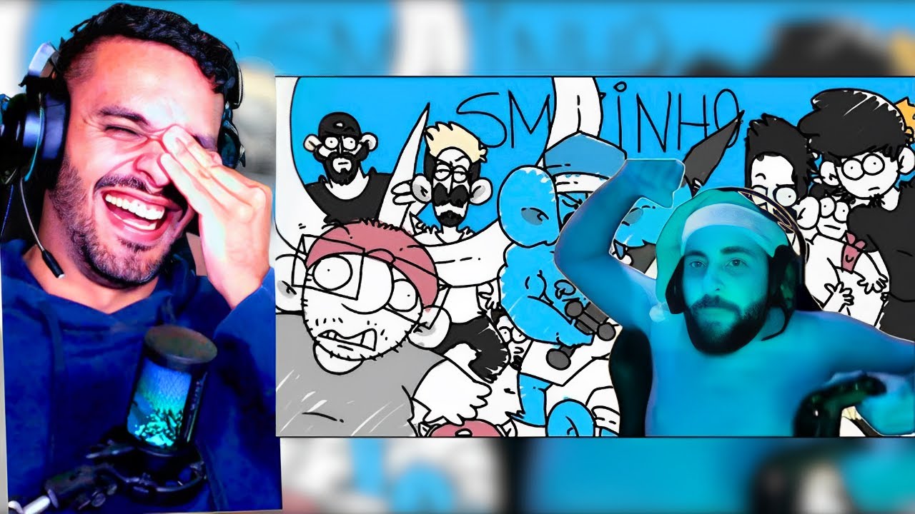react COMPILADO DE ANIMAÇÕES SMZINHO parte 2 - rei 4lex