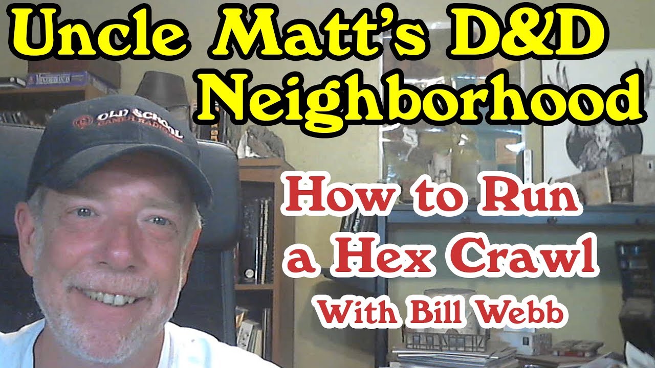 How to run a hex crawl, with Bill Webb