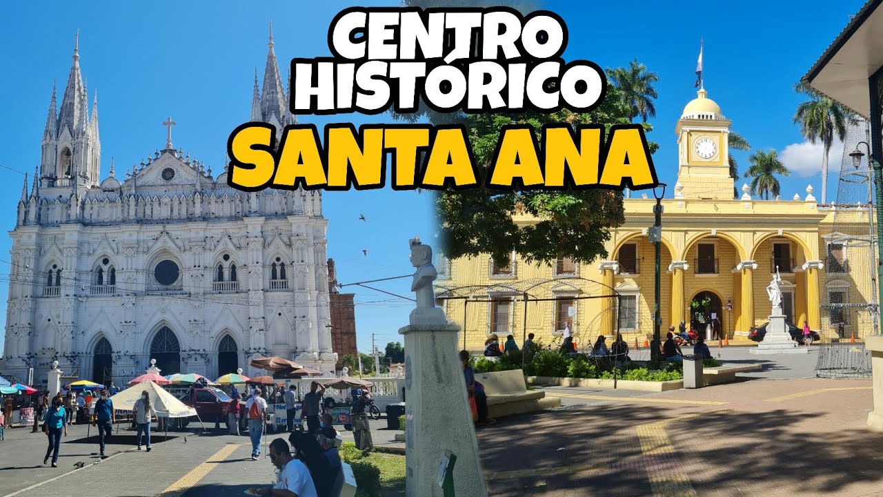 Así es el Centro Histórico de Santa Ana, El Salvador 🇸🇻