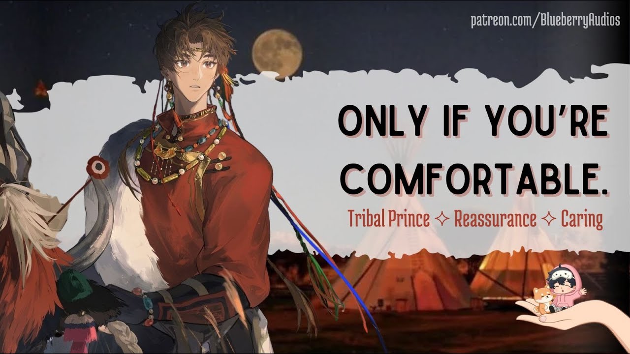 ASMR | First Night Together after your Arranged Marriage [M4F | sleep aid | comfort | Tribal Prince]