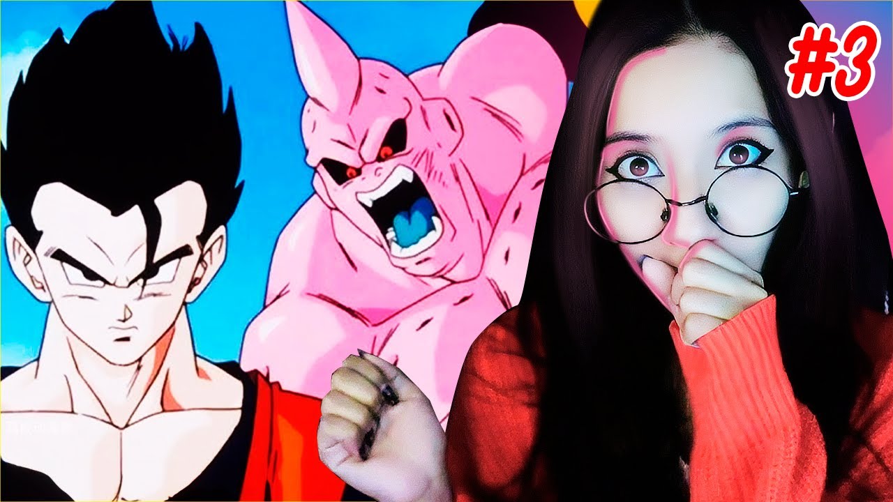 MEJORES MOMENTOS #3 - REACCIÓN DRAGON BALL SAGA MAJIN BUU - GOHAN MI HIJO LLEGO!