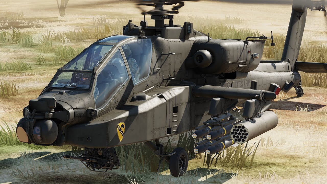 Flying America's Deadliest Helicopter in DCS APACHE AH64