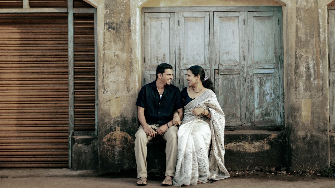 Forever feels vintage with you..💕 #mangalore prewedding #mangalore #Canva_Frames #VaishakaSandhya