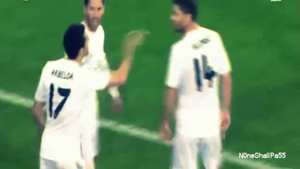 Sergio Ramos breaks up fight between Alvaro Arbeloa and Xabi Alonso, 2014!