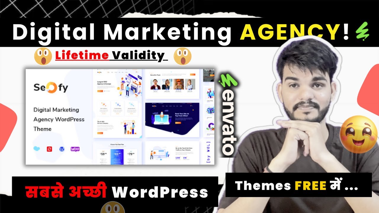 Digital Marketing AGENCY WordPress Theme FREE Download ~ Seofy Theme Full Customization (For Envato)