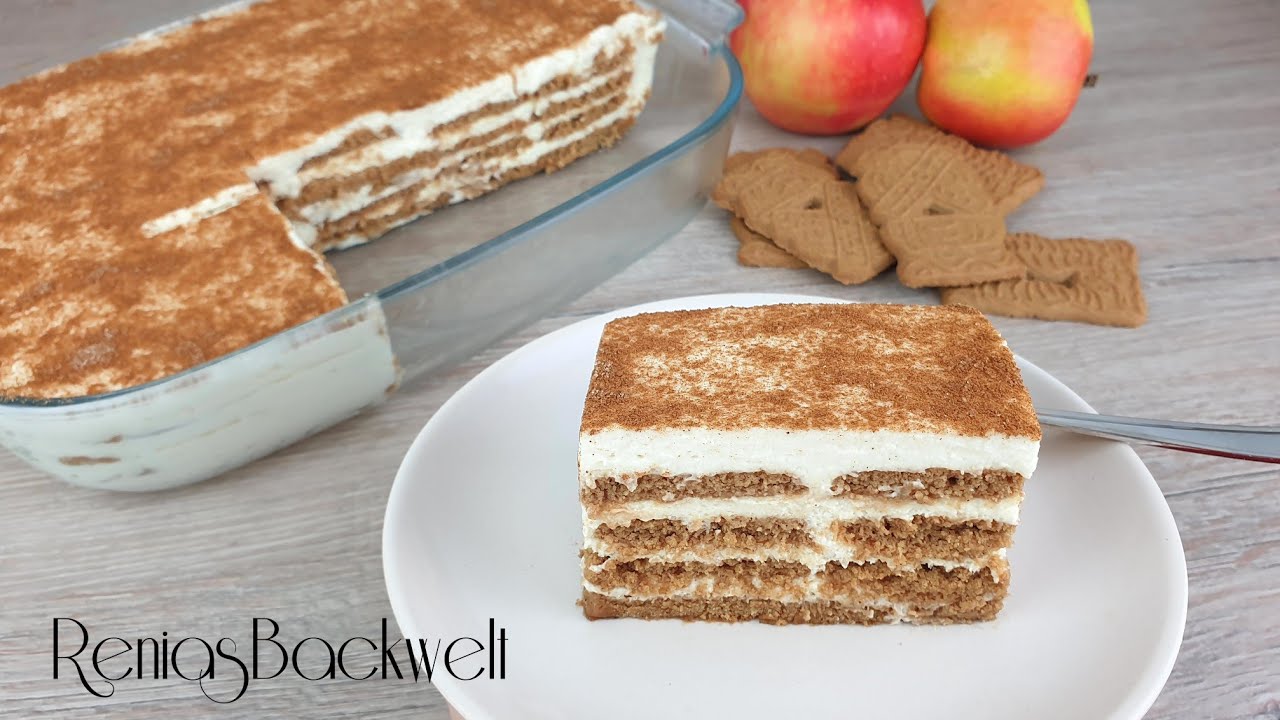 Spekulatius Schichtdessert, perfekt zur Weihnachtszeit 👌