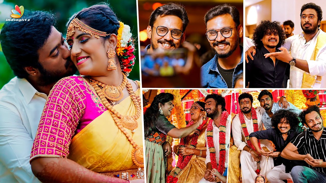 Vijay TV பிரபலங்கள் முன்னிலையில் கோலாகலமாக நடந்த KPY Naveen மனைவியின் வளைகாப்பு 😍 | Pugazh,