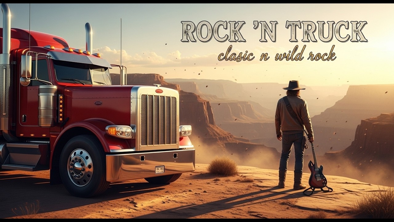 Rock N Truck &ndash; Asphalt Legends Ride | Country Rock Highway Mix #RoadTripRock #RockNTruck