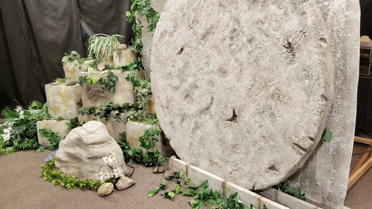 How to make a Easter Tomb Stone
