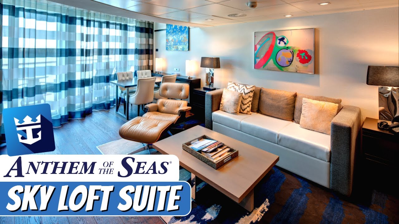 Anthem of the Seas | Sky Loft Suite Tour & Review 4K | Royal Caribbean