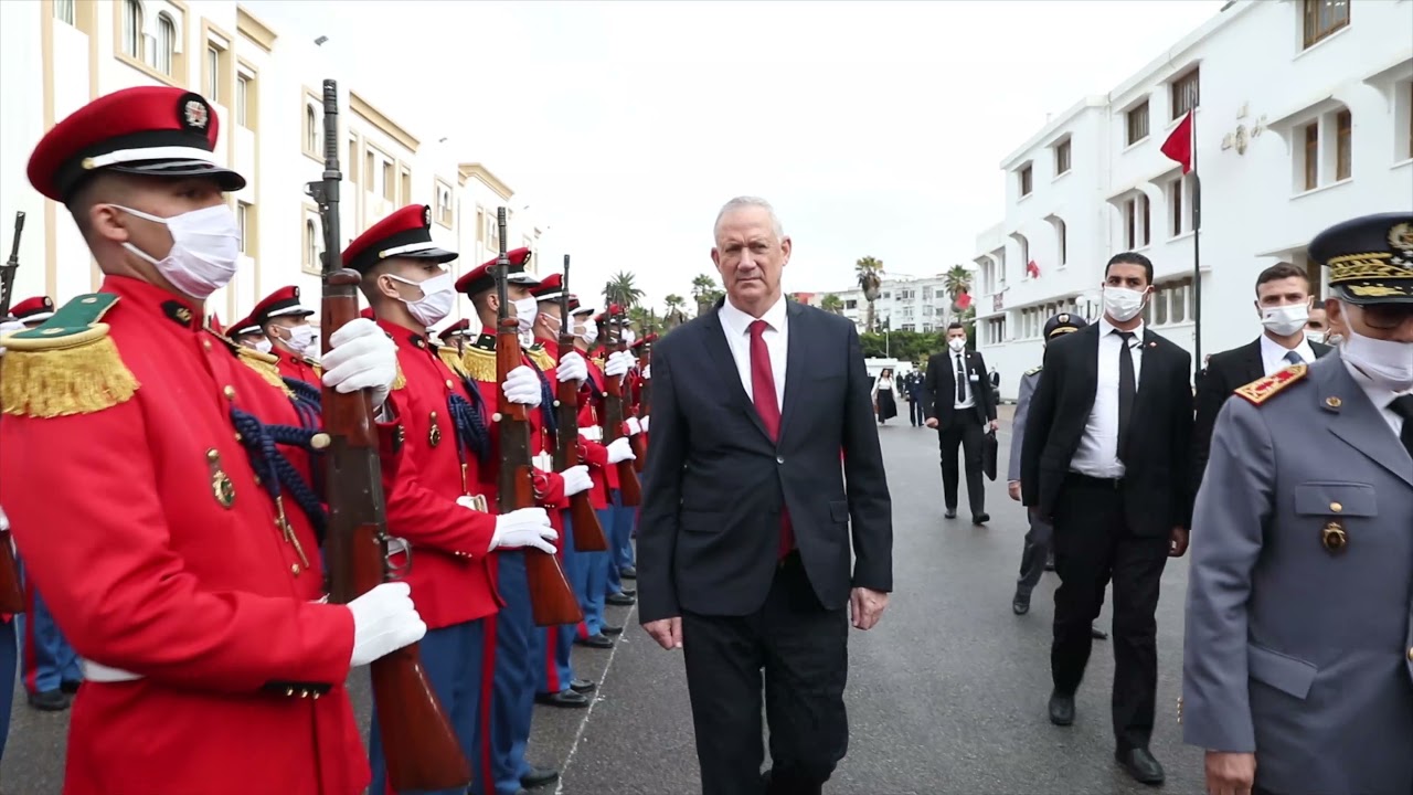 Minister of Defense Gantz completes first day of official visit to Morocco