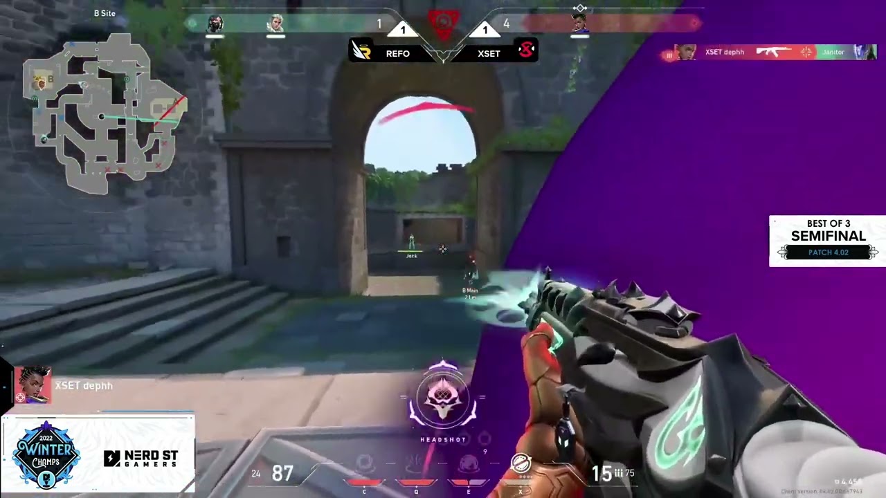 Dephh 1v4 Valorant Champions Highlights