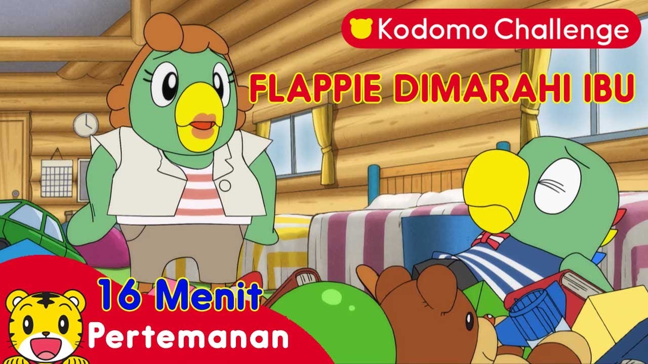Merapikan Kamar 😴I Kebiasaan Baik I Pertemanan I Kartun Anak I Shimajiro Indonesia