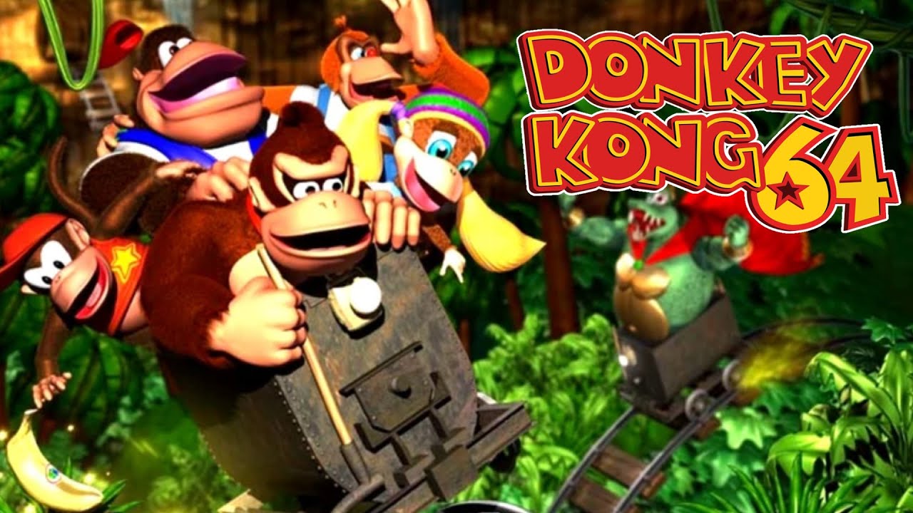 DONKEY KONG 64 - Full Game (101%, All Golden Bananas, All Colored Bananas Collected)
