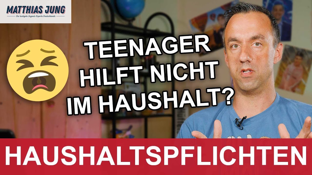 Helfen im Haushalt - auch in der Pubertät wichtig!